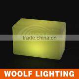 High Quality Illuminated Color Changing LED Bar Cube Chair Cube Seat thumbnail-3