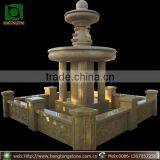 Sandstone Chinese Water Fountain thumbnail-1