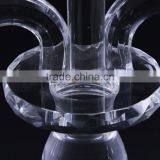 Top Fashion Simple Design Wedding Centerpieces Crystal Candelabra for Home Decor thumbnail-4