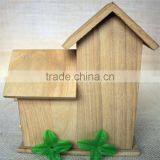 Wooden Houses Wood Villa Model Shape Sorter Toy Crazy Toys for Kids thumbnail-3