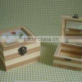 Shangdu Design Small Pretty Wooden Omaments Gift Boxes With Mirror thumbnail-3