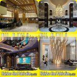 Custom Made Stainless Steel Interior Hotel Lobby Decoration