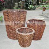 Outdoor Rattan Flower Planter