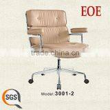 Buffalo Style Mid Century Modern Ribbed Office Chairs thumbnail-1