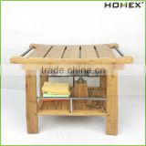 Havey Duty Bamboo Shower Bench/Homex_BSCI