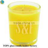 Butterfly Candle Holders Scented Frosted Glass Jar Handmade Soy Candle thumbnail-1