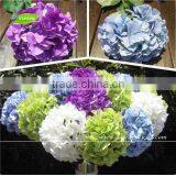 FLH03-1 White Silk Hydrangea Flowers Artificial Silk Flower Making for Wedding Decoraiton thumbnail-1