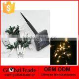 20-LED Remote Control Solar Powered LED String Fairy Candle Light Outdoor Christmas String Light Garden Lamp G0051 thumbnail-1
