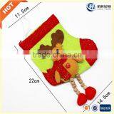 Felt Colorful Design Christmas Sock for Sale thumbnail-4