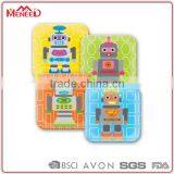 New Design Robert Printed Food Touch Kids Square Plate Sets for Boys thumbnail-1
