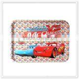 EU Standard Non-slip Plastic Ware for Hotel Handled Cappuccino Printing Rectangular Melamine Coffee Serving Tray thumbnail-4