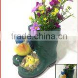 Beautiful Shoes Design Garden Pot Flower Smart Plant Pot thumbnail-1