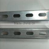 Galvanized Steel Slotted of Unistrut Electrical c Channels thumbnail-2