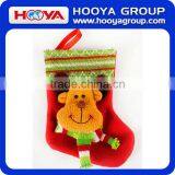 2014 Wholesale Snowman Santa Kids Sock Christmas Stocking thumbnail-1