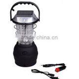 3 Mode 36 LED Hand Crank Solar Lantern Bright Rechargeable Outdoor Camping Light thumbnail-2