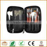 Multifunction Fabrics Makeup Brush Zipper Folio Case Cosmetic Handbag For Travel thumbnail-2