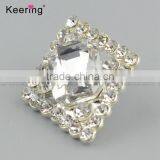 Hotsale Newest Design Rhombus Full Rhinestone Royal Button Pins WBK-1470 thumbnail-3