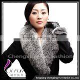 Collar-F17 Women Detachable Customed Color Real Fox Fur Collar thumbnail-3