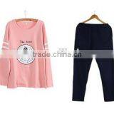 High Quality 100% Cotton Pajamas Women Cheap Custom Sweetstyle Women Pajamas thumbnail-1