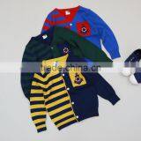 Patch-color Sweater for Kids Children Knitted Fringe Sweater thumbnail-1