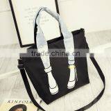 Fashion Women Shoulder Bag Quality Denim Lovely Leg Pack Tote Bag Handbag Ladies thumbnail-3