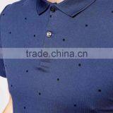 2015 Fashion Comfortable Short Sleeve Slim Fit Polo Shirt thumbnail-4