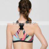 Hot Sale Best Running Bra Yoga Wear Breathable New Style Racerback Sports Bra thumbnail-3