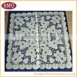 Beautiful Design Embroidery Applique Embroidered Tablecloth thumbnail-1