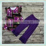 Baby Clothes 2017 Flutter Sleeve Hat-trick Picture Girls Outfit Baby Halloween Costume thumbnail-1