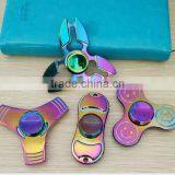 OEM Factory Wholesale 2017 Hot Sell Brass Fidget Spinner Tri Fidget Hand Spinner thumbnail-2
