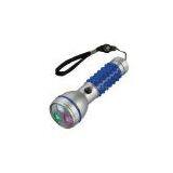 Promotional Rubber Grip Flashlight With Compass on Attached Wrist Band thumbnail-1