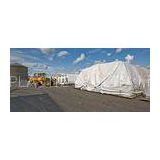 Glossy or Matte PVC Coated Tarpaulin Truck Covers / waterproof tarps for architeture