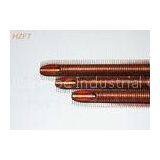 Heat Exchanging Extruded Fin Tube for Liquid / Air Heating and Cooling 25mm Outer Dia thumbnail-1