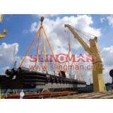 China Supplier WLL200ton 200000kg Heavy Duty Round Sling 6:1 7:1 8:1 thumbnail-3