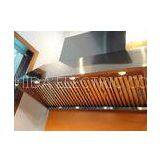 Stainless Steel Baffle Filters 1.00mm , Residential Range Hoods