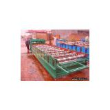 860colored steel roll forming machine