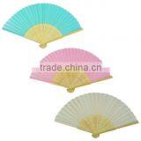 Best Seller 2014 Summer Foldable Promo Gifts Bamboo Hand Held Fans Hand Bamboo Fans