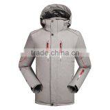 2016 Hot Sale Waterproof Polyester Men's White Skiing Snowboard Jacket thumbnail-1