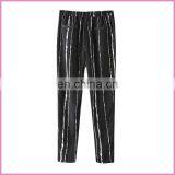 Thick Printed Fabric Pants With Two Pockets Front Zipper thumbnail-2