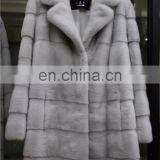 Wholesale Natural Soft Winter Real Fur Coat Garment Mink Fur Coat thumbnail-3