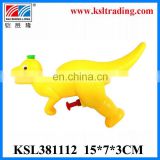 Promotional toy plastic small dinosaur water gun