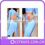 2015 Hotsell Quality Wholesale Blue Ripped Denim Shorts thumbnail-1