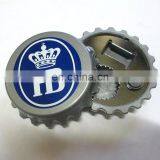 Magnetic bottle opener fridge magnet