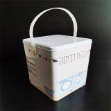 With Customized Color 152 x 152 x 213 Christmas Tin Buckets Handle Laundry Bucket Pail Of Tin thumbnail-4