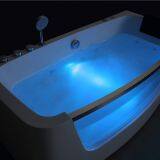 Foshan Factory Massage Summer Whirlpool Indoor Bathtub Jacuzzi Size 1.6m and 1.7m thumbnail-3