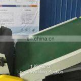 High-tech rock wool board processing line