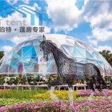 Geodesic Dome Tent for Outside Hotel;transparent Global Tent for Wedding;;transparent Global Tent for Flower Show thumbnail-5