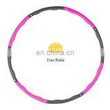 Fitness Flexible Light Detachable Multi Color Exercise Plastic Cheap 95Cm 100Cm Hula Circle thumbnail-2