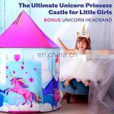 Unicorn Toys for Girls Indoor Princess Castle Kids Play Tent,Children Toy Tent Play House thumbnail-4