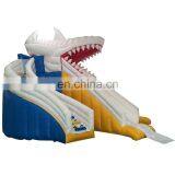 Kids Water Park Equipment Inflatable Swimming Pool Shark Water Slides